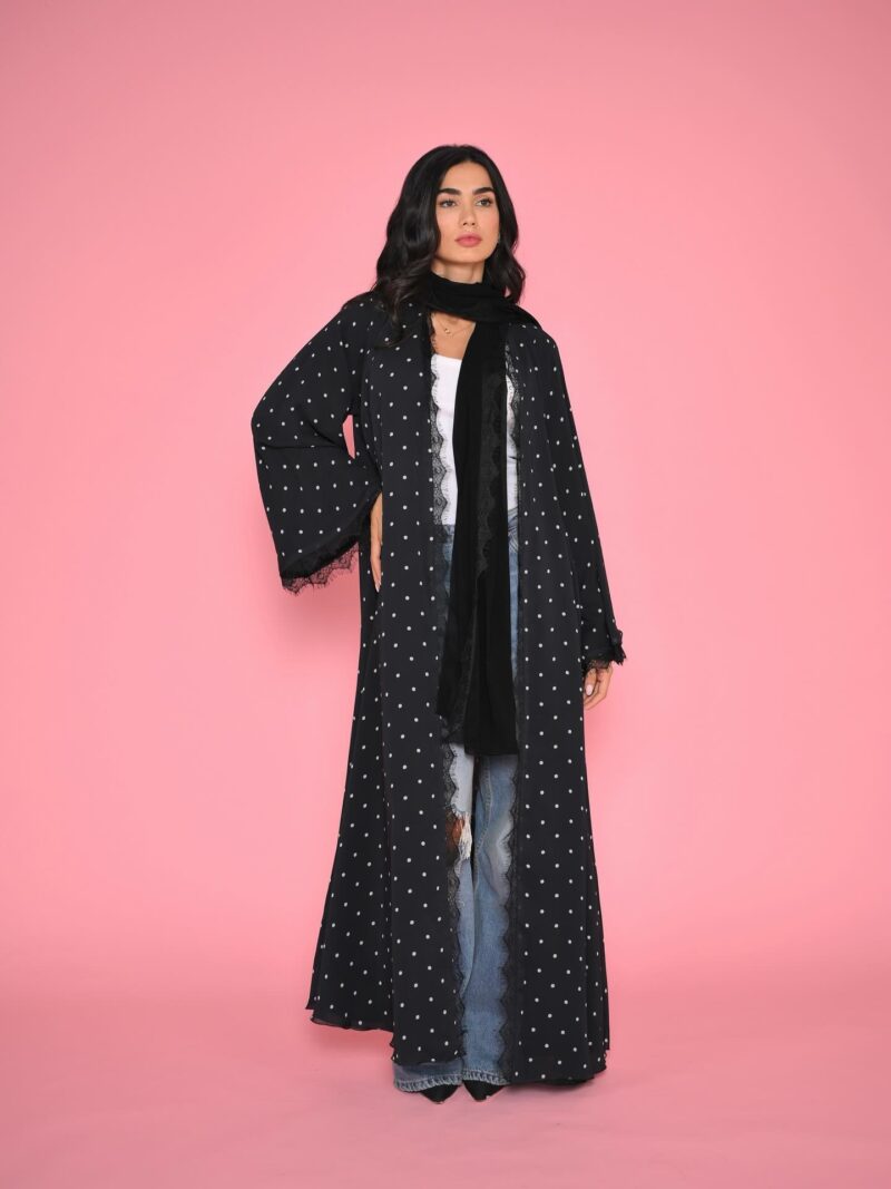 Polka dot lace